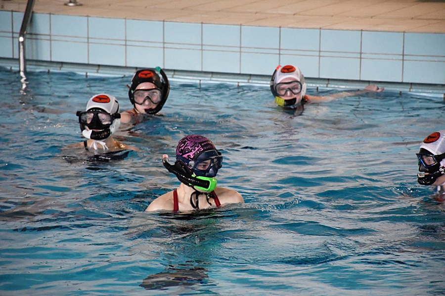 Hokej pod wodą Walenie Siemianowice Śląskie Finał WOŚP w Rudzie Śląskiej 25 I 2026